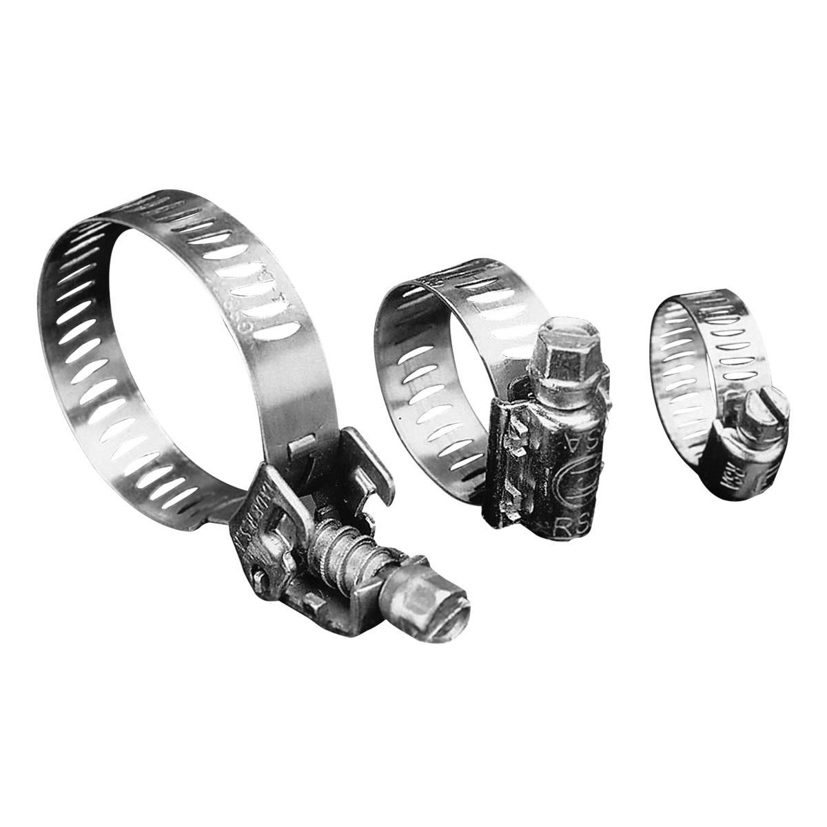 Хомут червячный 60-80 мм. ZiPOWER. 1 шт.