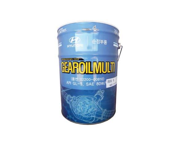 МАСЛО ТРАНСМИССИОННОЕ МИНЕРАЛЬНОЕ 'GEAR OIL MULTI 80W-90', 20Л