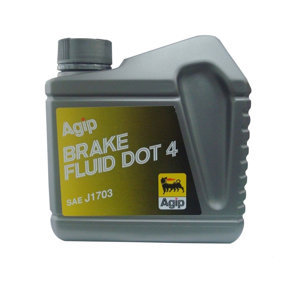 AGIP BREAKE FLUID DOT-4, 0.25L тормозная жидкость (МОТО) DOT4