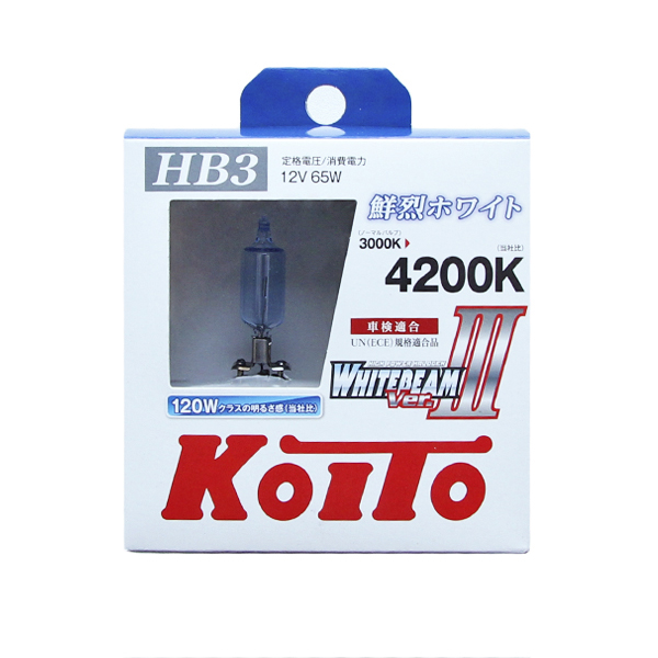 Лампы автомобильные KOITO 9005 HB3 12V 65W упаковка - 2 шт.