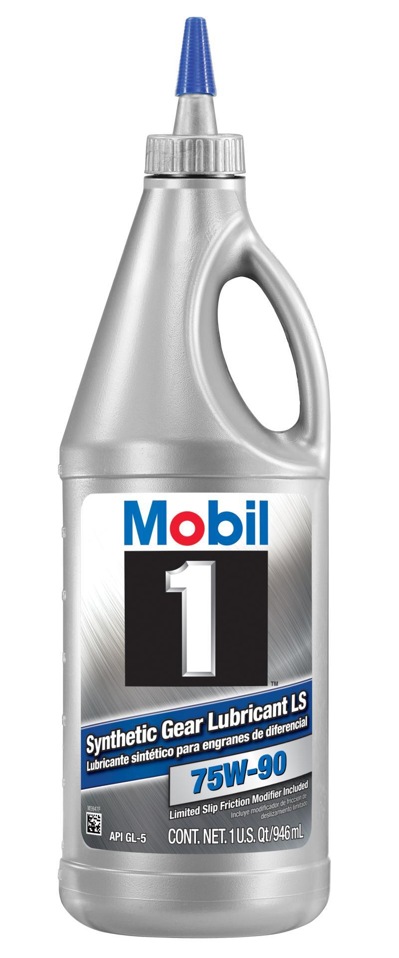Масло трансмиссионное синтетическое Mobil Delvac 1 Gear Oil LS 75W-90 (946 мл.) 153469
