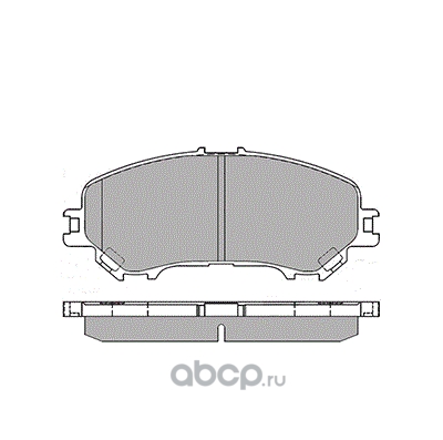 Колодки передние Nissan Qashqai J11, X-Trail T32, 13-