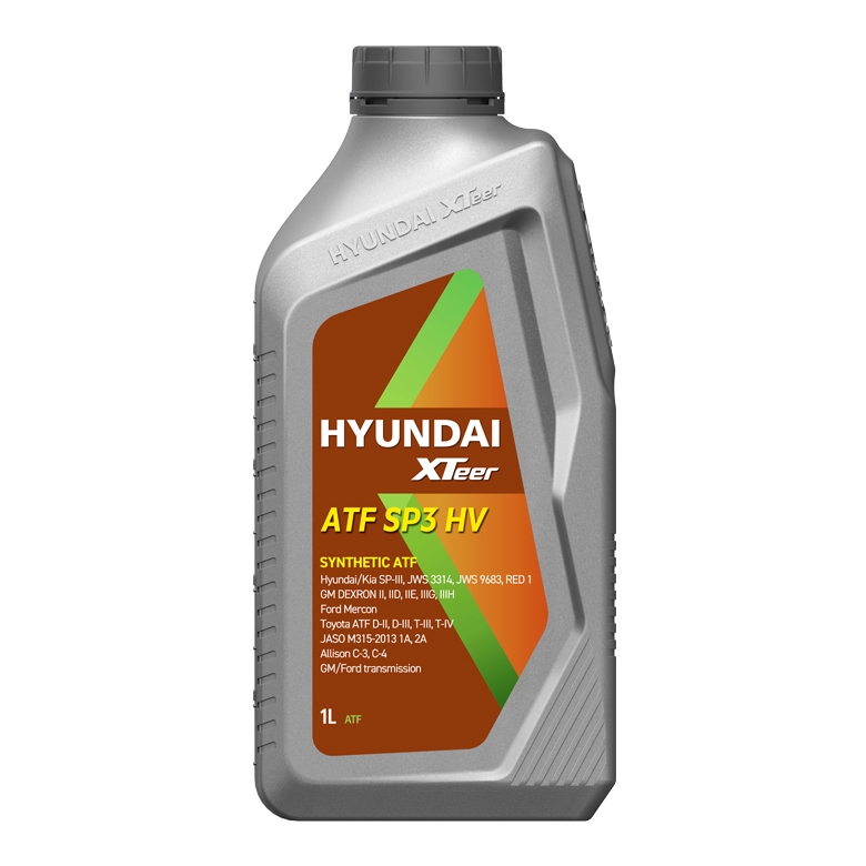 Масло трансмиссионное синтетическое Hyundai XTeer ATF SP-III (1л)