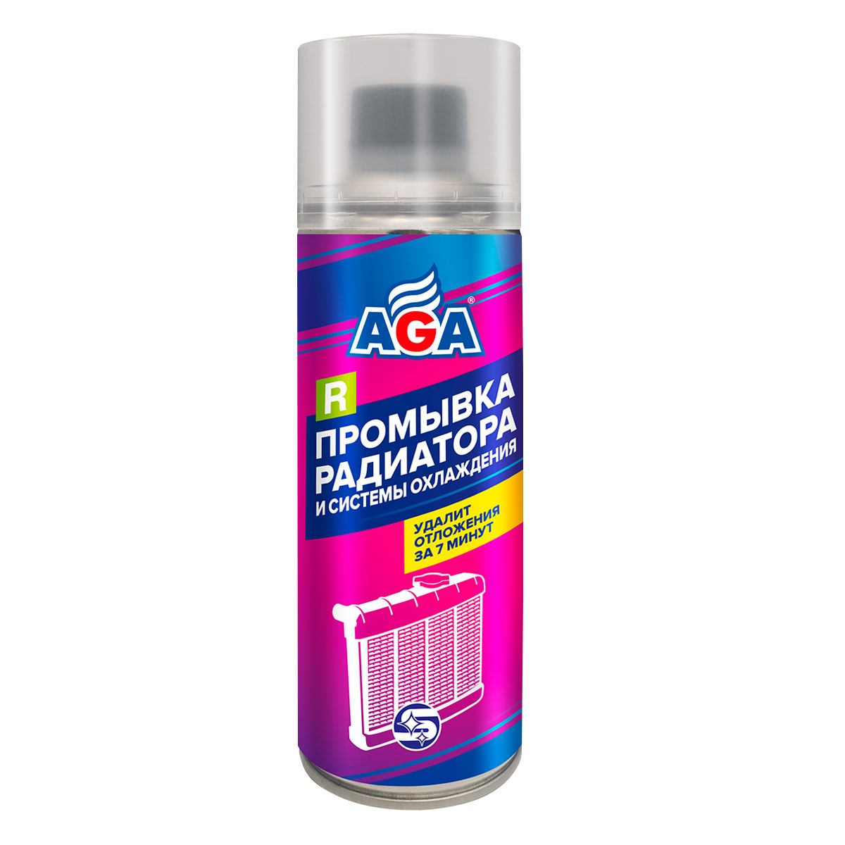 Промывка радиатора и системы охлаждения R3, AGA