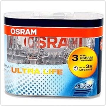 Лампы Osram Ultra Life Н4, 12V 60/55W (Комплект - 2 шт.)