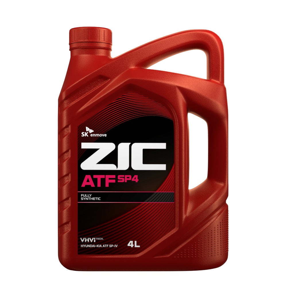 Масло трансмиссионное синтетическое ZIC ATF SP 4 (4л) (162646)