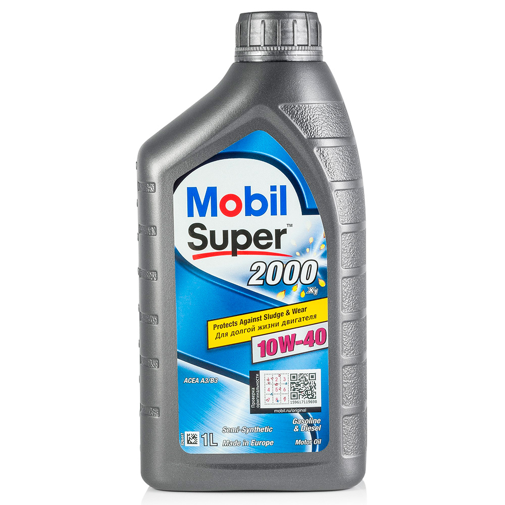 Моторное масло Mobil Super 2000 X1 10W-40 1л. (арт. 152569)