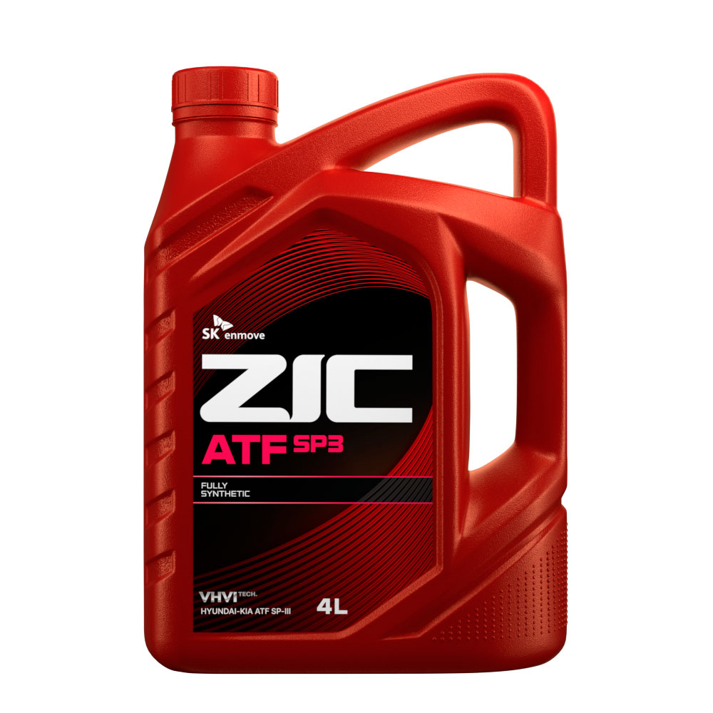 Масло трансмиссионное синтетическое ZIC ATF SP III (4л)