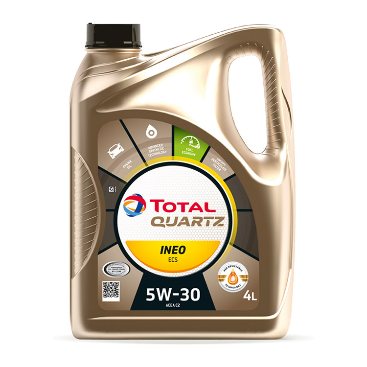 Моторное масло Total Quartz Ineo ECS 5W30 4л. (арт. 151510)