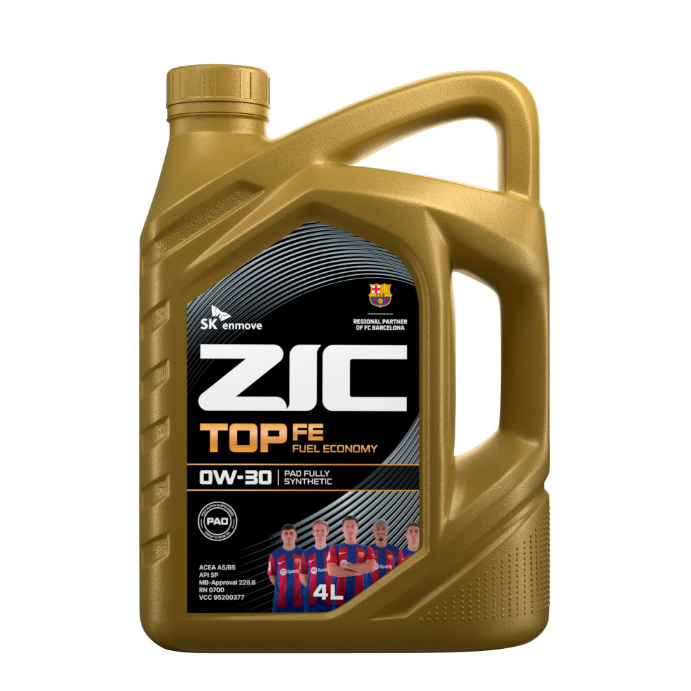 Масло моторное ZIC TOP 0W-30 (4л) (162680)