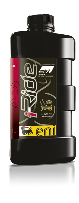 Agip eni i-Ride moto2 5W-40 1L Синт. масло для 4-х такт. двиг.