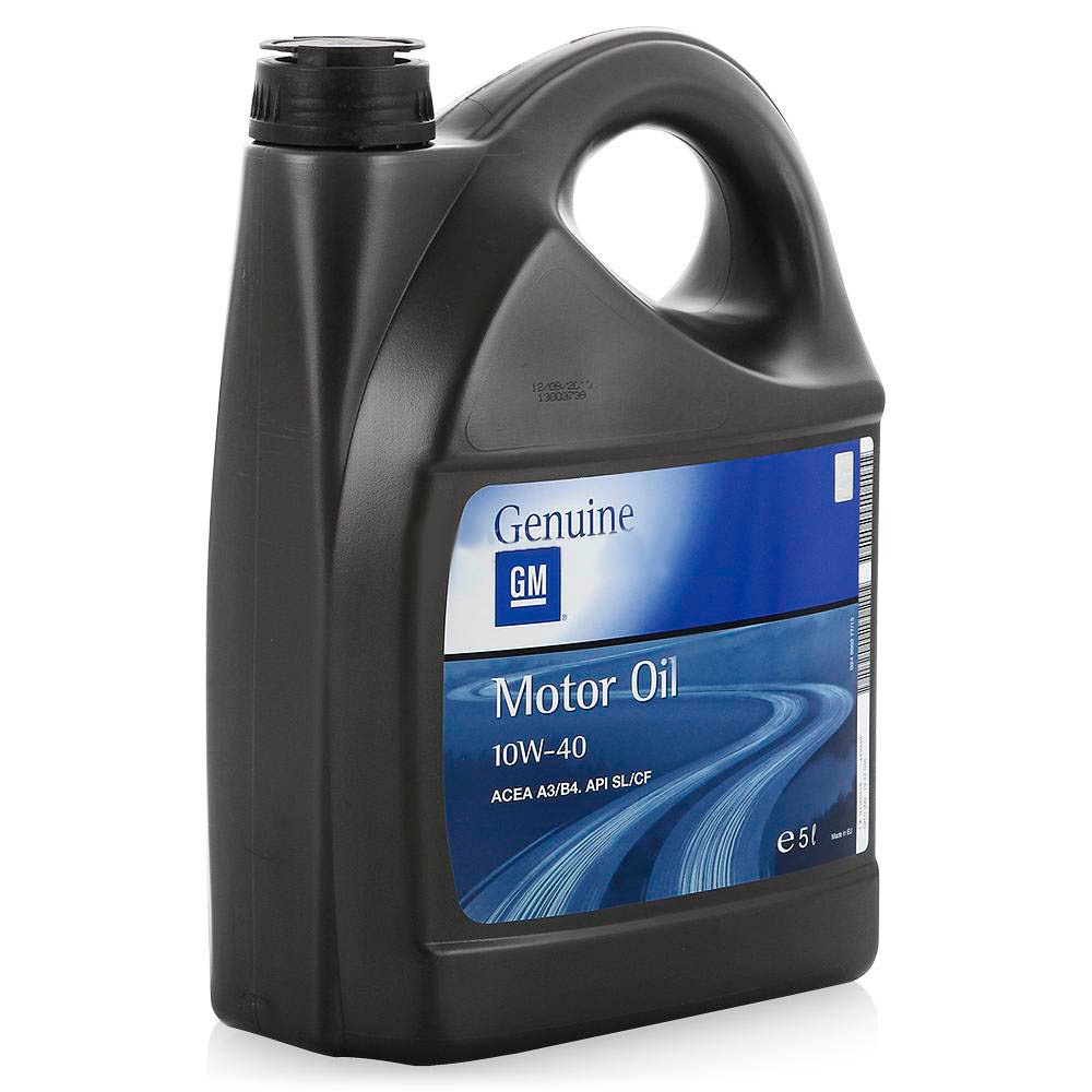 Моторное масло GM 10W40 5л (арт. 93165216)